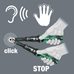 Cheie dinamometrica Wera Click-Torque A 5, 14, 2.5-25 Nm, cu maner ergonomic - Img 7