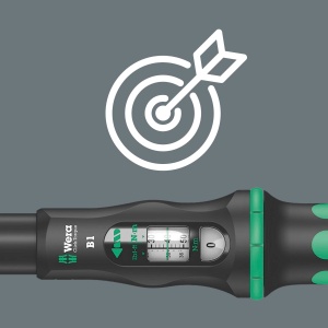 Cheie dinamometrica Wera Click-Torque B 1, 38, 10-50 Nm, negru-verde - Img 4