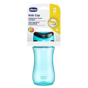 Chicco Travel Cup 350 ml Culoare Albastru Deschis Inchidere Etansa Usor de Transportat