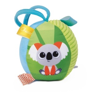 Chicco Weicher Ball Jucarie pentru Bebelusi Texturi Variate Dezvolta Coordonarea si Simtul Tactil