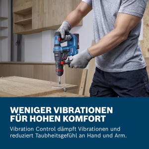 Ciocan rotopercutor Bosch Professional GBH 18V-18 SDS Plus motor fara perii control vibratii - Img 5