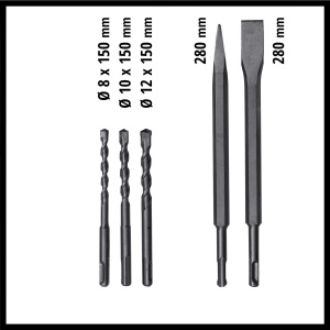 Ciocan Rotopercutor Einhell TE-RH 32 4F Kit 1250W SDS-Plus Anti-Vibratii - Img 9