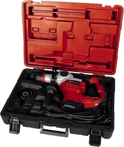 Ciocan rotopercutor Einhell TE-RH 38 3F (1050 W, forta de impact 9 J, montare SDS-Max, opritor de adancime de gaurire din metal, capacitate de gaurire 38 mm in beton, incl. carcasa) - Img 4
