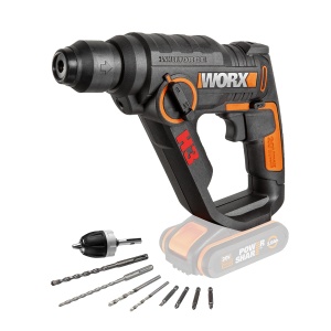 Ciocan rotopercutor WORX WX390.9, 20V, 1.2J, fara acumulator