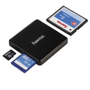 Cititor de Carduri Hama USB 3.0 pentru SD, microSD, CompactFlash, Negru - Img 6