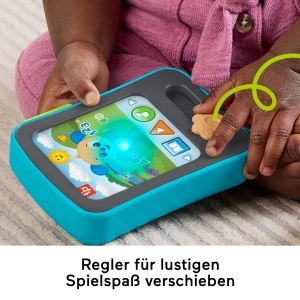 Cititor de povesti Fisher-Price cu lumini si sunete, multilingv - Img 5