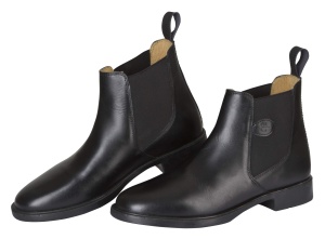 Cizme de calarie Kerbl Cavalliero Classic din piele, negre, marimea 43