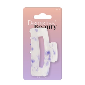 Clama de par Demeliss Beauty, rectangulara, design modern, mare, culori variate - Img 2