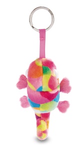 Clesa cu charm NICI Chamaleon Candymon 8cm, roz, din plus reciclabil - Img 2