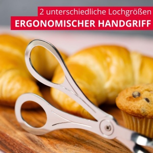 Cleste de patiserie Westmark - Cleste versatil pentru servirea igienica a produselor de patiserie si a altor alimente ideal pentru bufete lungime 198  - Img 2