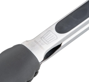 Cleste multifunctional din inox si silicon, 27 cm, rezistent la 230C, Chefkoch - Img 3