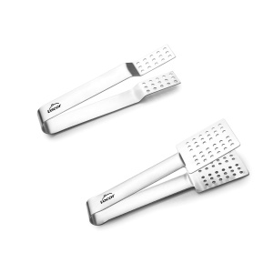 Cleste pentru ceai Lacor 68079, inox 1810, ergonomic, 14 cm - Img 4