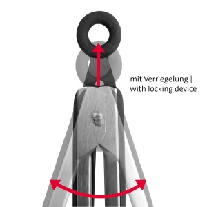 Cleste pentru gratar Westmark + cleste de servire, cu linguri din otel inoxidabil si elemente din lemn pe manere, lungime: 44 cm, otel inoxidabil/lemn, lemn clasic maxi, argintiu/maro, 16292270 - Img 7