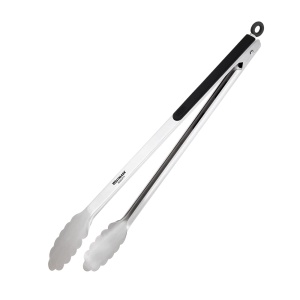 Cleste pentru gratar Westmark, otel inoxidabil/plastic, lungime: 37,7 cm, Classic Special, argintiu/negru, 15162270