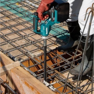Compactator beton Makita VR001GZ, 40V, 2 moduri de operare, fara acumulator, negru - Img 14