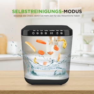 Composter Electric Nutrichef 3L, Design Compact, Filtru Antioxidant - Img 3