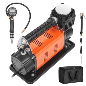 Compresor de aer portabil VEVOR YD-127-B 12V 150 PSI debit 706 CFM cu manometru digital - Img 9