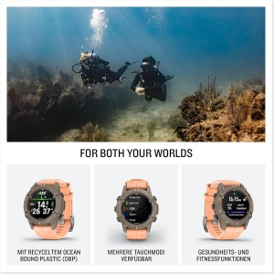 Computer de scufundare Garmin Descent G2, AMOLED 1.2, 10 zile autonomie - Img 3