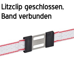 Conector banda Kerbl 442001 din otel inoxidabil pentru benzi de 20mm, 5 bucati - Img 3