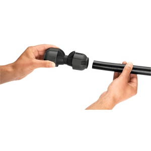 Conector Gardena 25 mm pentru sistem de irigare, instalare usoara, QuickEasy - Img 3