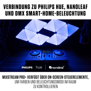 Controler DJ Numark Mixstream Pro Go, portabil, cu Wi-Fi si boxe integrate - Img 9