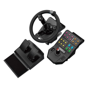 Controller de simulare agricola Logitech G Saitek, 900 rotatie, 38 butoane, USB - Img 2