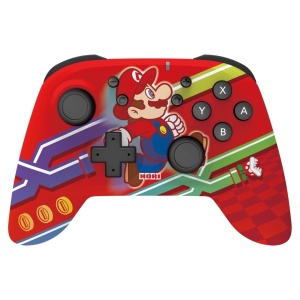 Controller fara fir HORI Horipad Super Mario pentru Nintendo Switch, 10m, 15 ore autonomie