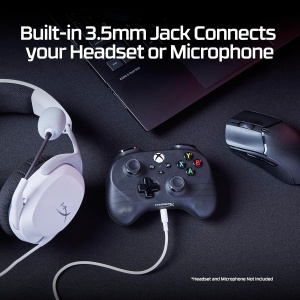 Controller gaming HyperX Clutch Tanto, cablu, compatibil Xbox si PC, negru - Img 4