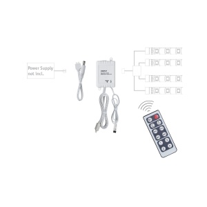 Controller LED Paulmann 70461 cu telecomanda, 60W, alb - Img 2