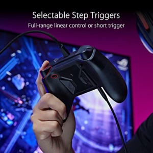 Controller PC ASUS ROG Raikiri, personalizabil, cu iluminare RGB, audio premium - Img 3