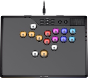 Controller wireless Corsair Novablade Pro, 15 taste, RGB, compatibil cu PS5 si PC