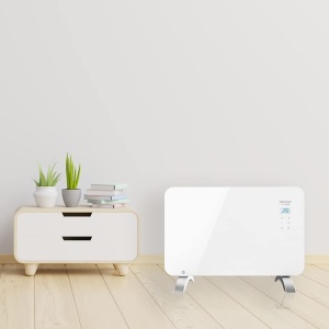 Convector electric cu panou de sticla Cecotec Ready Warm 6650, 1000W, WiFi, IP24, termostat reglabil - Img 5