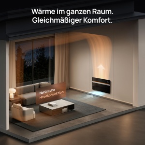 Convector electric DREO 2000W pentru incalzirea camerelor mari - Img 3