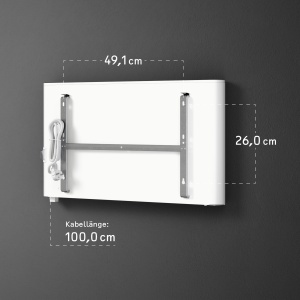 Convector electric STIEBEL ELTRON CNS 2000 Plus LCD, 2 kW, alb, pentru 25 m - Img 7