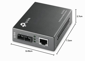 Converter fibra TP-Link MC100CM 100Mbits pentru retele rapide - Img 4