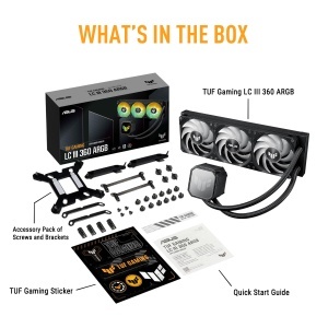 Cooler lichid CPU ASUS TUF Gaming LC III 360 ARGB compatibil Intel si AMD iluminare Aura ARGB - Img 7