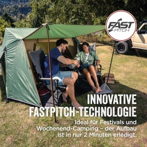 Cort Coleman FastPitch Swagger 3 - Compact, Rezistent la Vant, Usor de Montat - Img 2