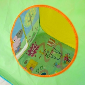 Cort de joaca Peppa Wutz, pop-up, usor de montat, pentru interior si exterior - Img 4
