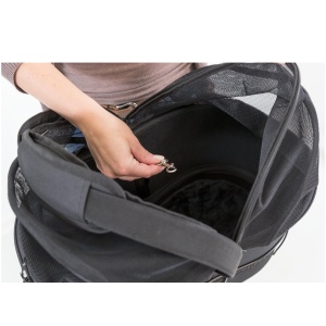 Cos de bicicleta pentru caini TRIXIE, 29 x 42 x 48 cm, negru, capacitate 6 kg - Img 7