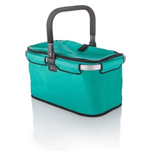 Cos de cumparaturi Genius 14263 Falko, 26 l, pliabil, albastru - Img 4