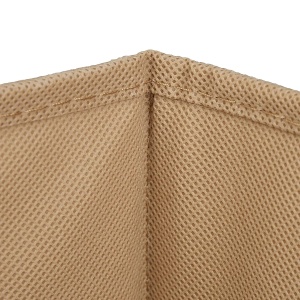Cos de depozitare Relaxdays, 6L, bambus, faltabil, 14 x 15 x 31 cm - Img 8