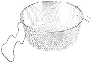 Cos de fiert cu manere Ibili 751823 din metal argintiu, 23 x 23 x 10 cm