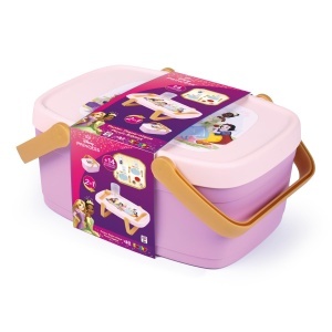 Cos de picnic 2-in-1 Smoby Disney Printese - cu 14 accesorii, pentru copii de la 3 ani - Img 5