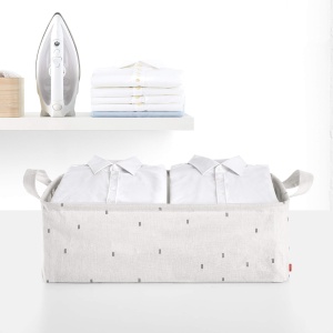 Cos de rufe Rayen, 60 l, impermeabil, gri, 60 x 40 x 20 cm - Img 2