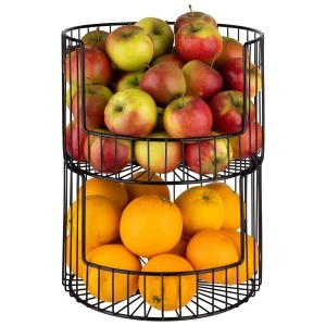 Cos pentru paine si fructe APS 30209, 27,5 cm, inaltime 18,5 cm, metal - Img 4