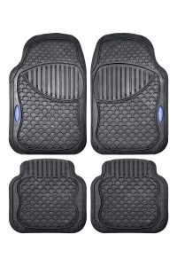 Covorase auto Goodyear GOD9020, set de 4, negru, antiderapante, PVC