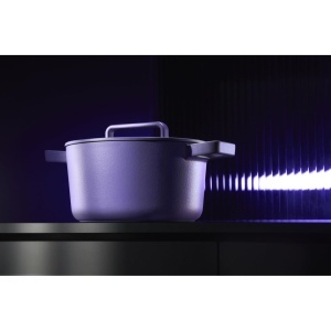 Cratita WMF Flavour 24 cm Gusseisen Violett Inductie Capac cu Condensare - Img 2