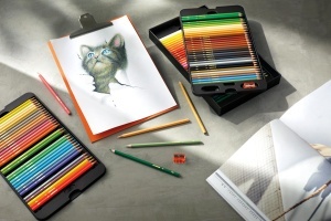 Creion colorat STABILO Swans ARTY, 3.3 mm, culori intense, bruchfest - Img 2