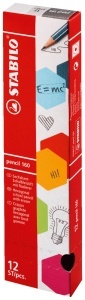 Creion cu radiera STABILO 160, grafit cu bruchsicherheit, 5 culori disponibile - Img 10