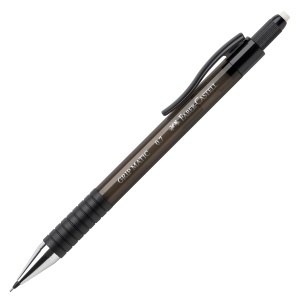Creion mecanic Faber-Castell Grip Matic 0,7 mm, negru, 5 bucati - Img 4